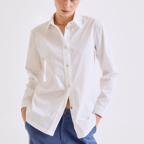 Camisa Elara - Blanco - Core Artillery