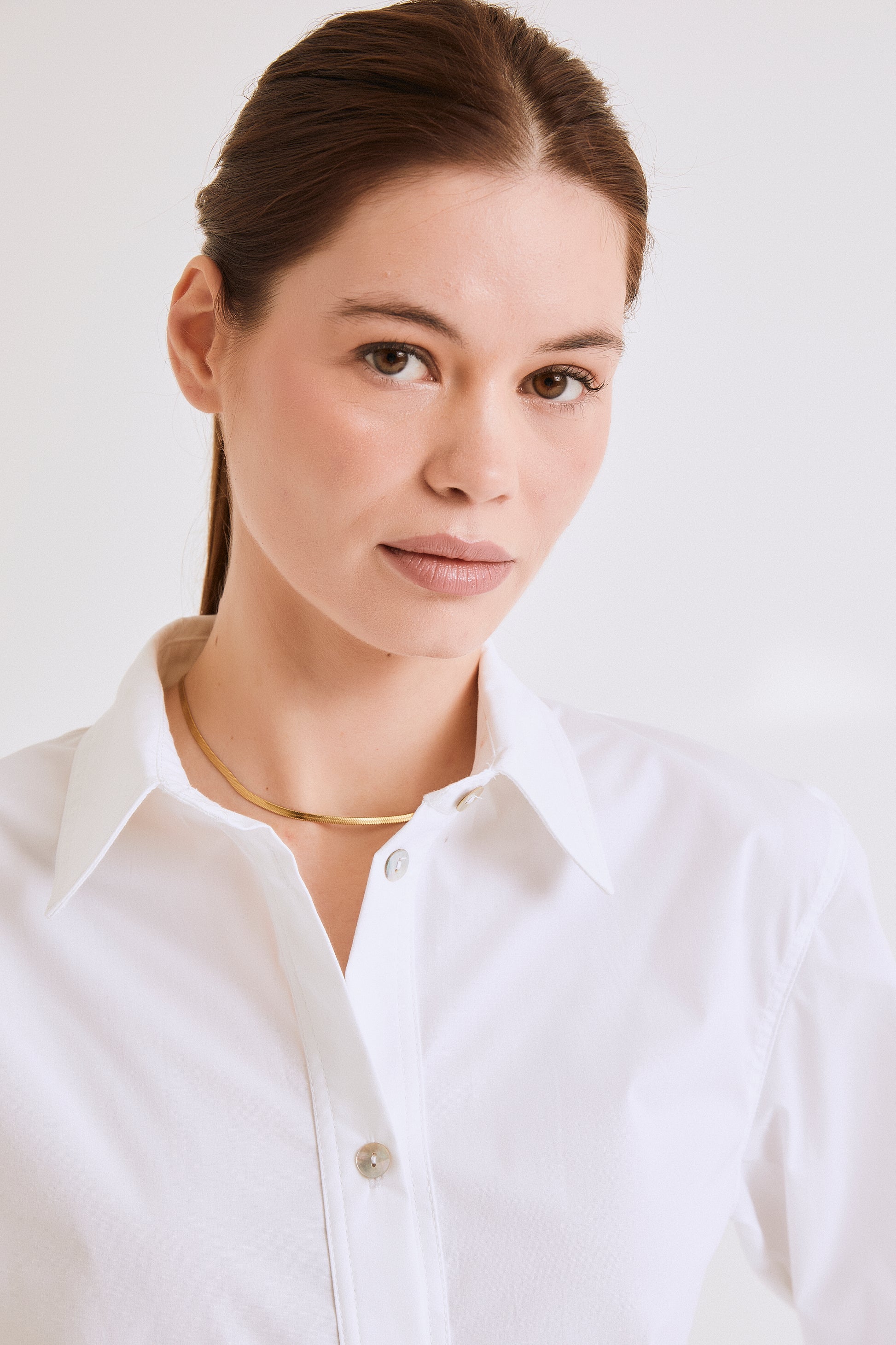 Camisa Elara - Blanco - Core Artillery