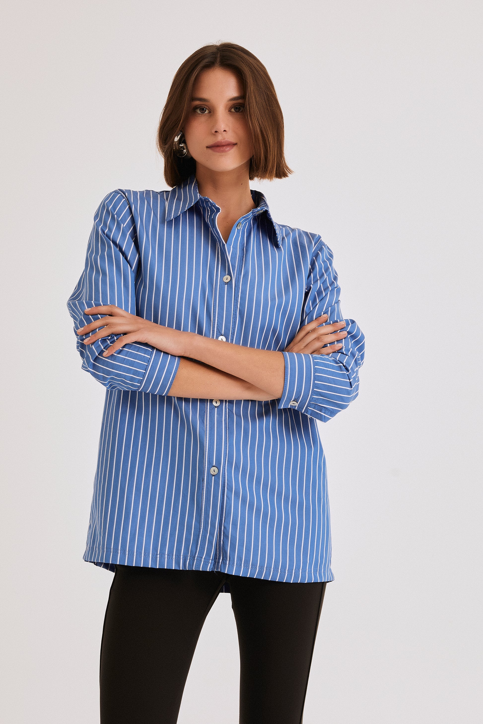 Camisa Elara - Azul royale - Core Artillery