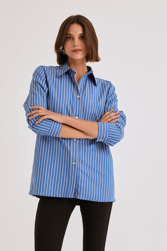 Camisa Elara - Azul royale - Core Artillery